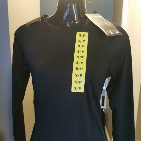 Spyder Women’s Brushed Crew Neck Top (Black) S/P - Picture 2 of 8